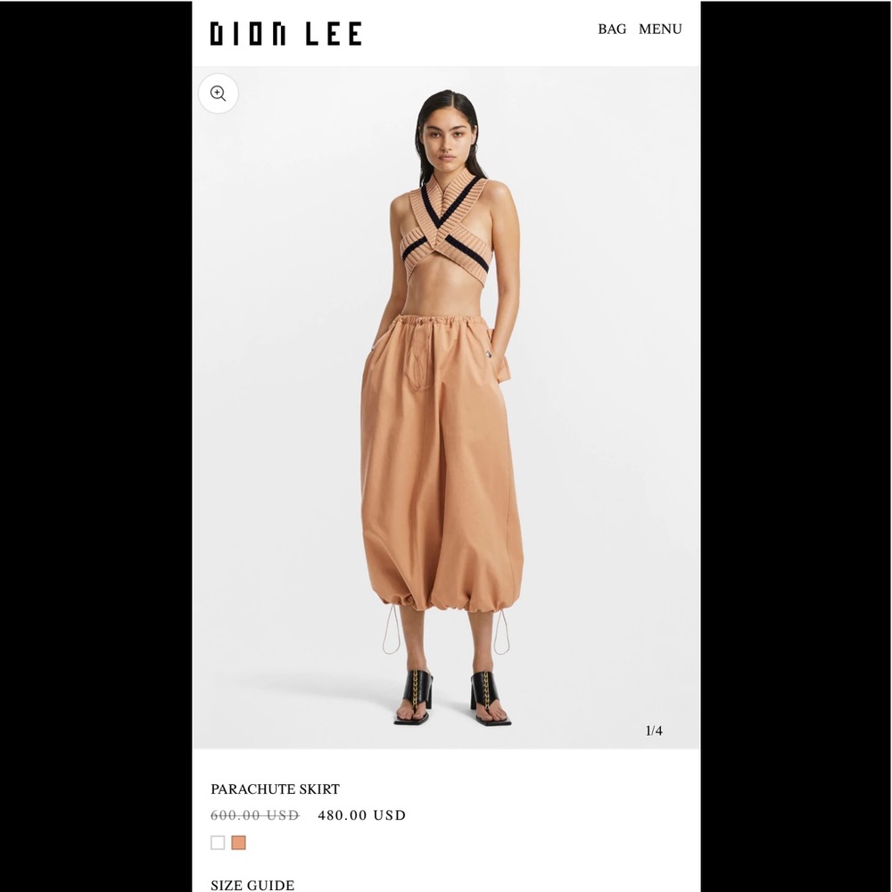 Dion Lee PARACHUTE SKIRT